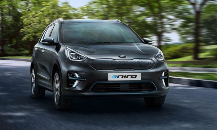 Kia představila čistě elektricky poháněný crossover e-Niro s dojezdem až 615 kilometrů