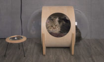 Vesmírné kajuty pro kočky od MyZoo Studia