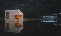 Plovoucí sauna Soria Moria od ateliéru Feste Landskap Arkitektur