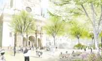 Karlovo náměstí v Praze na vítězném návrhu