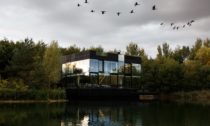 Villa on the lake od Mecanoo v britském Lechlade