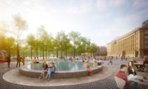 Vítězný návrh na nové řeešní Vítězného náměstí v Praze