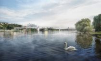 The winning design for the Dvorecký Bridge in Prague from the Tubes and Atelier 6 studios