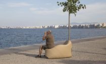 Lavičky Print Your City od studia The New Raw v řecké Soluni