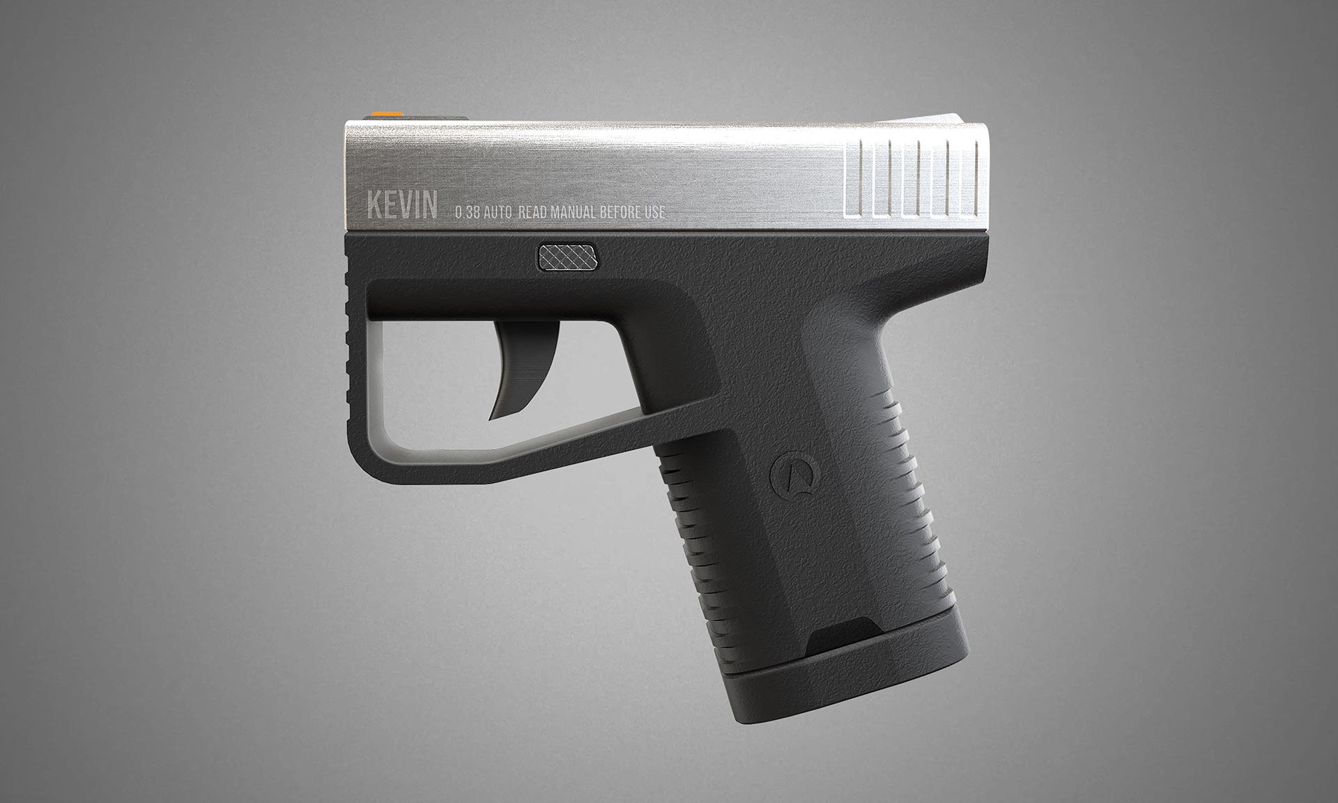 Prokop Strnka navrhl moderní pistoli Kevin určenou pro sebeobranu