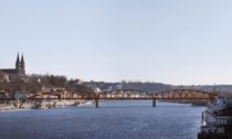 Nová podoba železničního mostu na Výtoni podle IPR