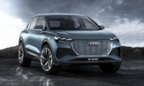 Koncept elektricky poháněného vozu Audi Q4 e-tron