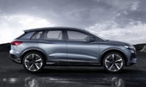 Koncept elektricky poháněného vozu Audi Q4 e-tron