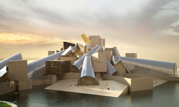 Začíná výstavba Guggenheim Abu Dhabi od architekta Franka Gehryho