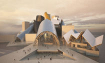 Guggenheim Abu Dhabi od architekta Franka Gehryho
