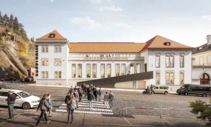 Zengerova transformační stanice na Malé Straně se mění na Kunsthalle Praha