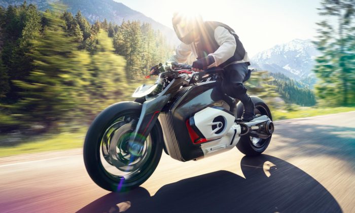 BMW ukázalo futuristickou elektrickou motorku Vision DC Roadster