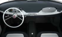 Interiér vozu Tatra 603X Coupé na vizualizaci