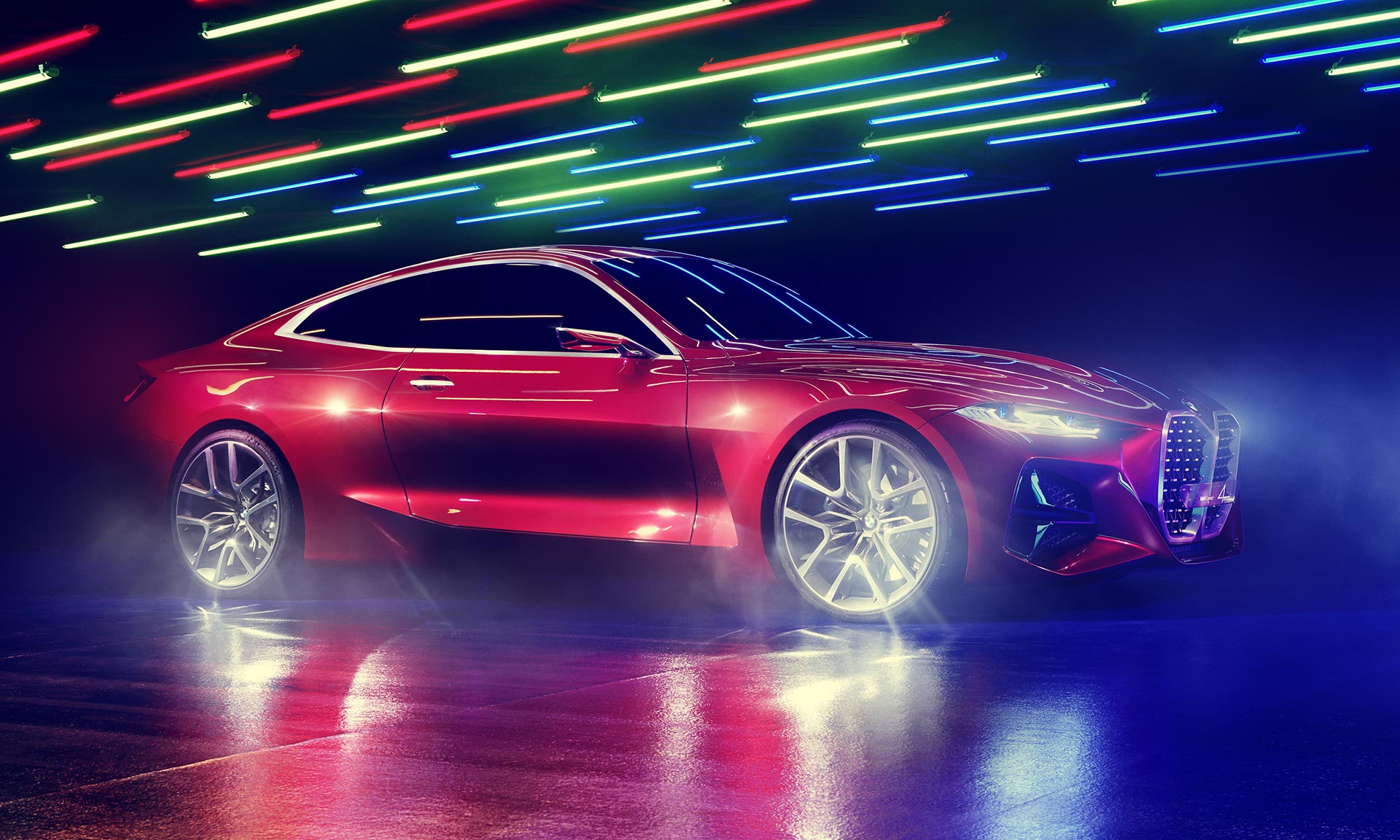 BMW ukázalo stylový Concept 4 naznačující brzký příchod nového kupé