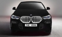 BMW X6 opatřené černým nástřikem Vantablack