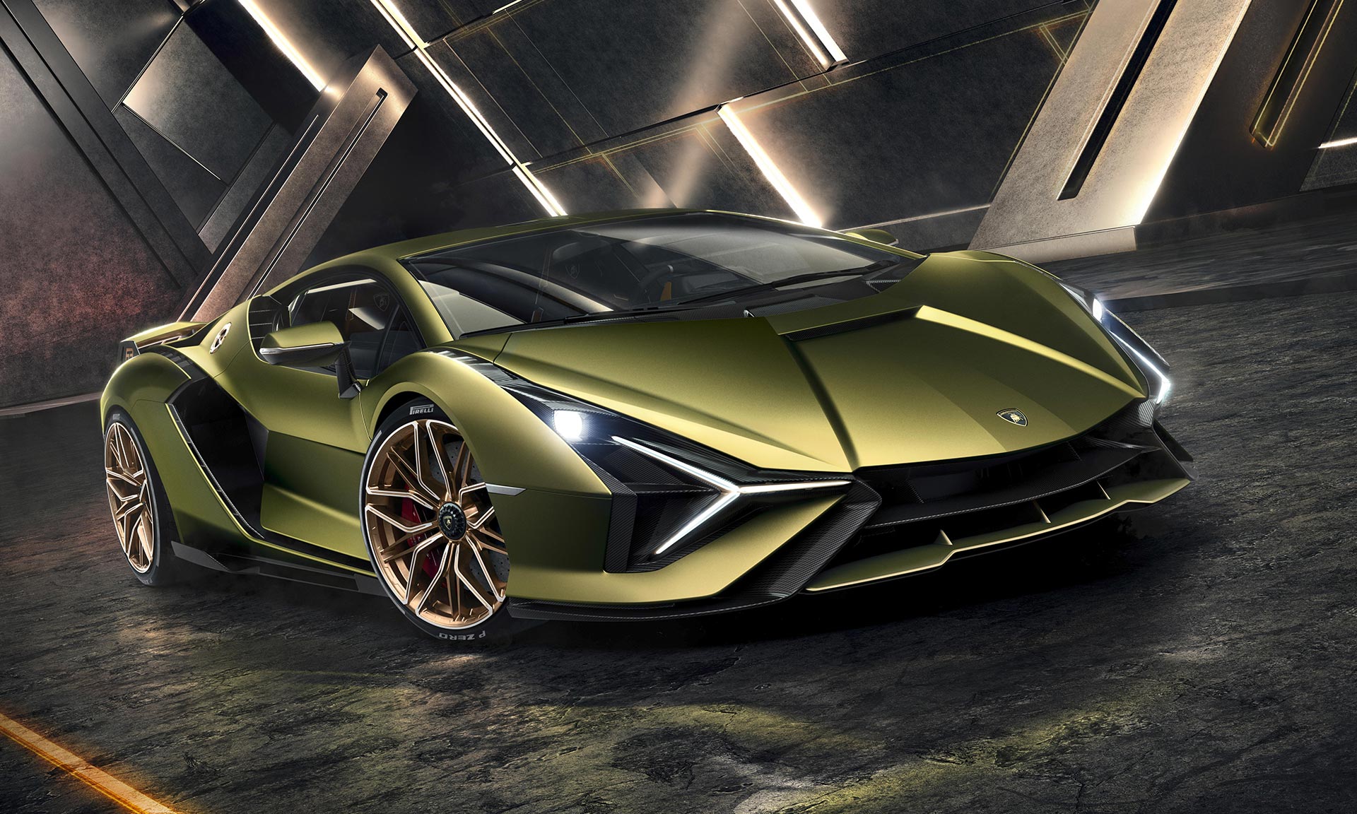 Lamborghini představilo svůj první hybridní supersport se jménem Sián