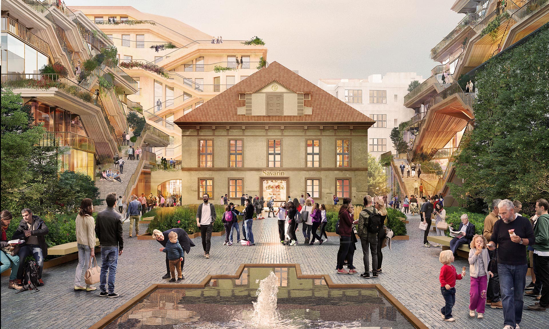 Heatherwick navrhl obří projekt Savarin u Václavského náměstí v Praze