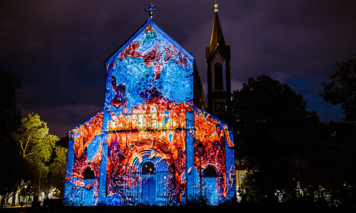 V Praze začal čtyřdenní festival světla Signal 2019 se třemi videomappingy