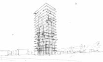 Limassol Tower v návrhu od Hamonic + Masson & Associés