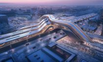 Terminál pro Rail Baltic od Zaha Hadid Architects a Esplan