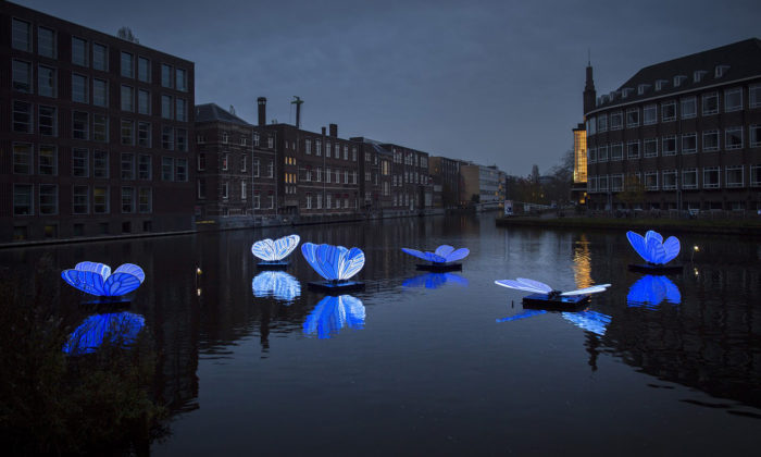 Amsterdam do konce ledna rozsvítil Light Festival s 20 světelnými instalacemi