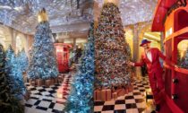 Christian Louboutin a jeho vánoční strom pro hotel Claridge’s