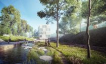 Schválený projekt Motolské údolí od A69 architekti