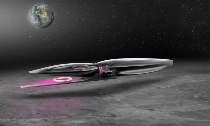 Lexus představil futuristické vize dopravních prostředků pro Měsíc