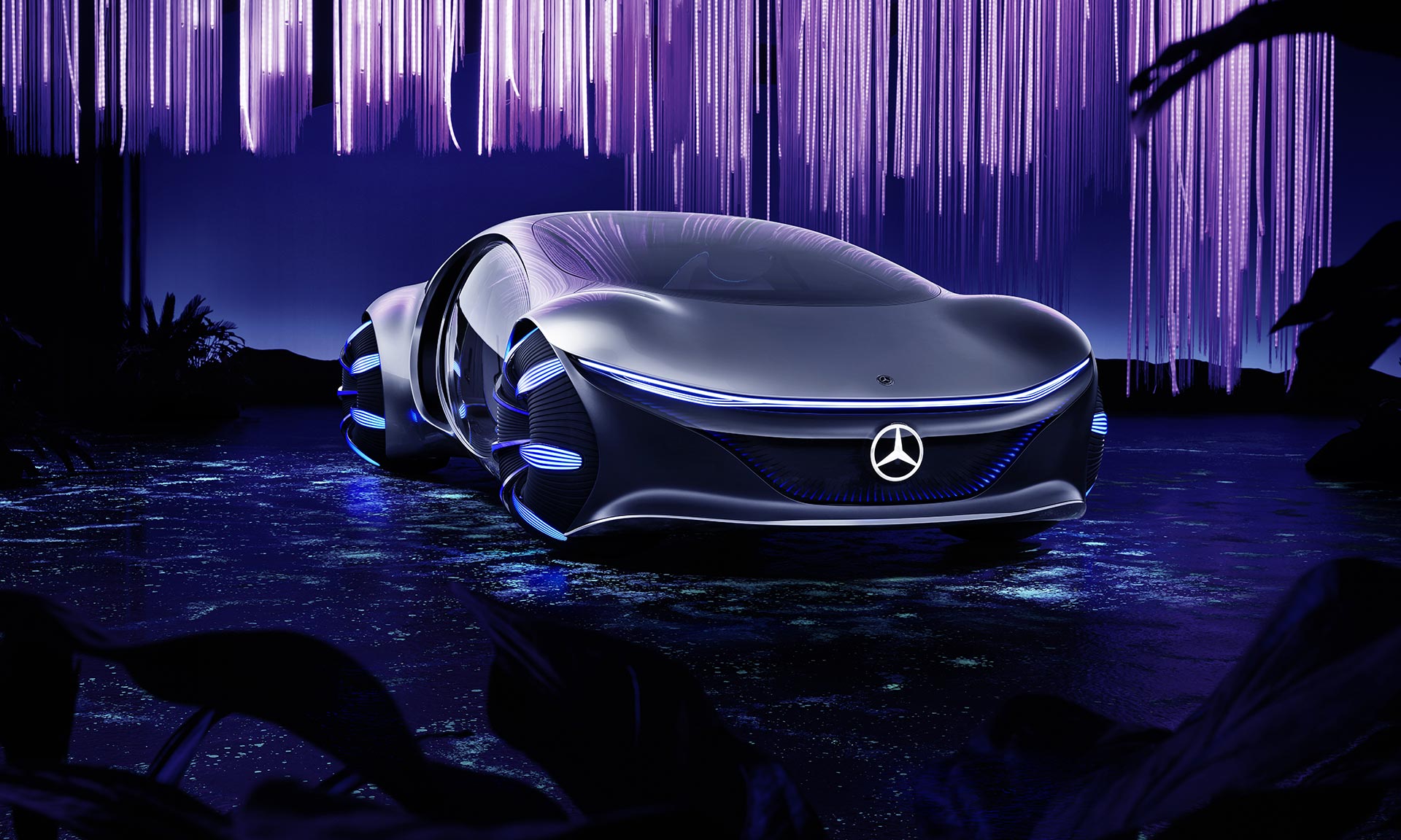 Mercedes-Benz se spojil s filmem Avatar a představil futuristický Vision AVTR