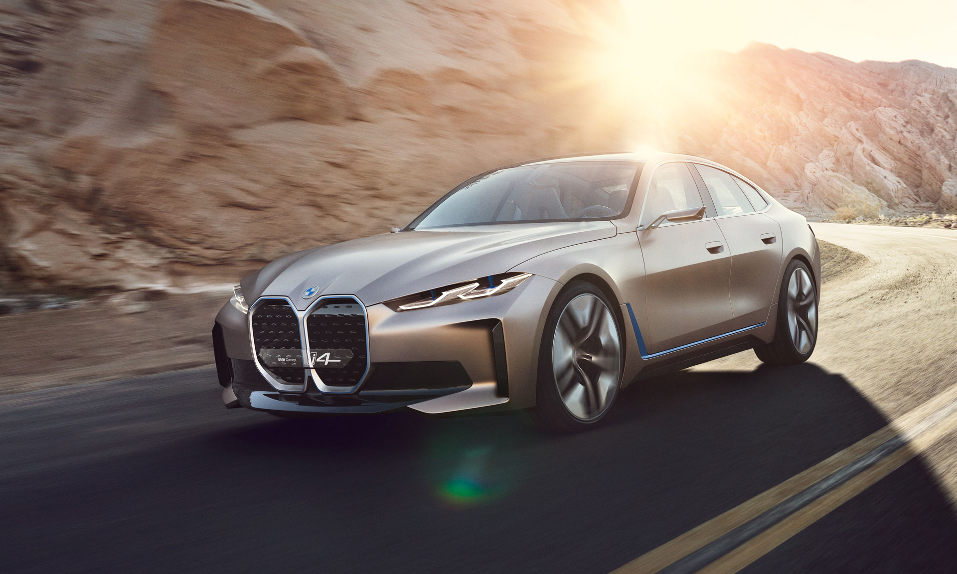 BMW Concept i4 je předobraz plánovaného sériového Gran Coupé na elektřinu
