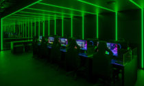 Specializovaný hráčský obchod Razer v Londýně