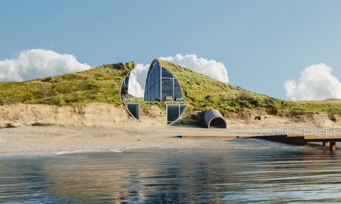 Dune House má být ukrytý v písečné duně na mysu Cape Cod