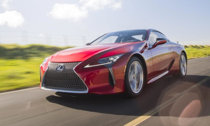 Lexus představil sportovní kupé LC v inovované modelové řadě 2021