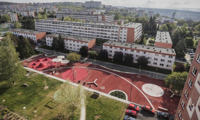 Na zlínském sídlišti Jižní Svahy revitalizovali přes 40 let starý veřejný prostor