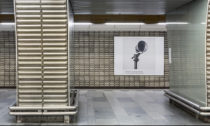 Výstavní projekt Umění za čarou v pražských stanicích metra