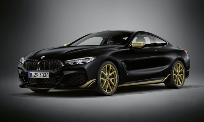BMW se pochlubilo exkluzivní Golden Thunder Edition svého BMW řady 8