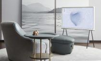 4K UHD televize The Serif od designérů Ronan & Erwan Bouroullec a značky Samsung