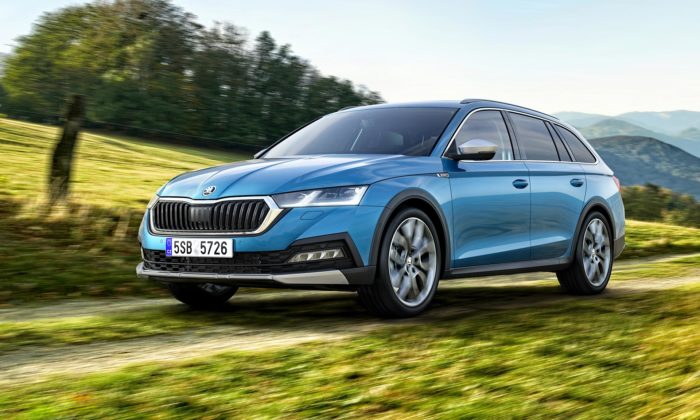 Škoda ukázala model Octavia v robustnější verzi Scout s offroadovými prvky