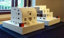 Pohled do expozice výstavy Yoshio Sakurai: Adolf Loos. Modely