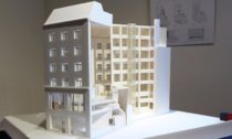 Pohled do expozice výstavy Yoshio Sakurai: Adolf Loos. Modely