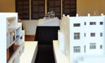 Pohled do expozice výstavy Yoshio Sakurai: Adolf Loos. Modely