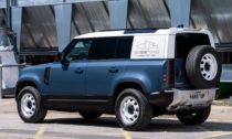 Land Rover Defender v užitkové verzi