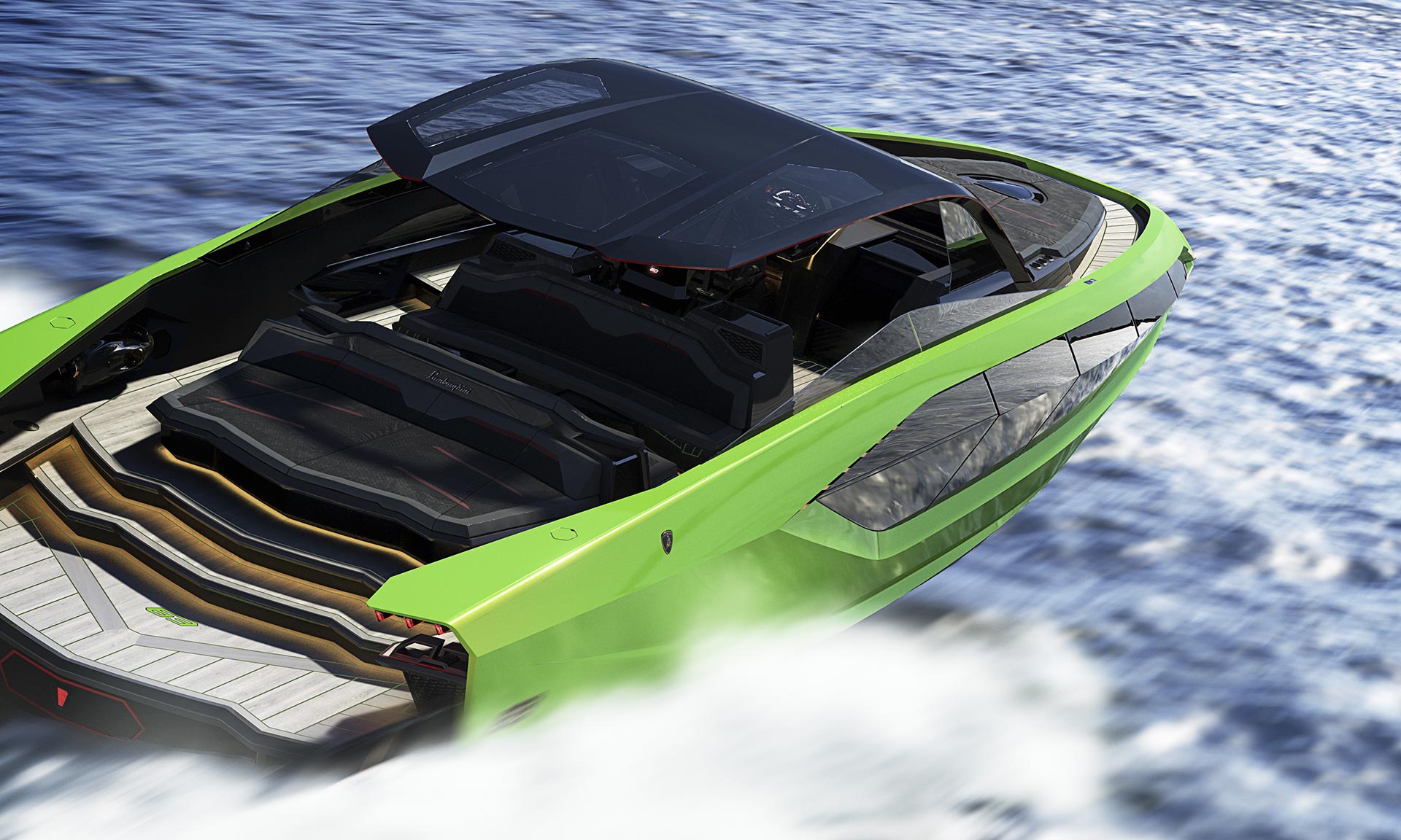 Lamborghini navrhlo luxusní motorovou jachtu inspirovanou supersportem Sián