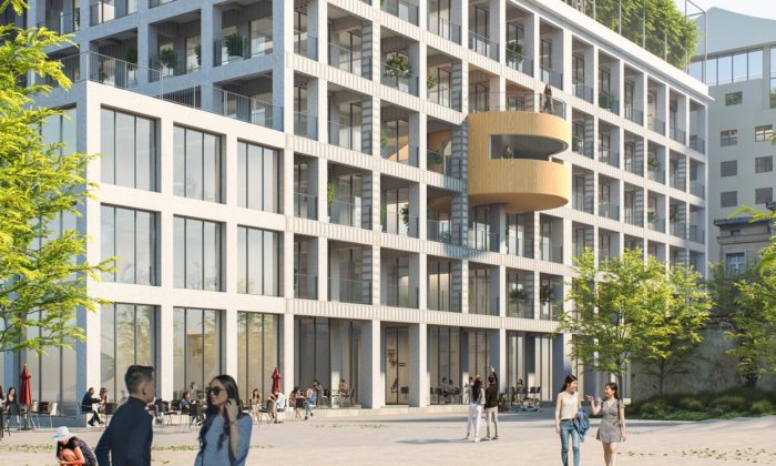 MVRDV přestaví starou továrnu na výzkumný institut se zahradou na střeše