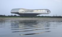 Muzeum umění s tvarem vlny od ateliéru Lacime Architects