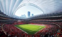 Xi’an International Football Centre od Zaha Hadid Architects