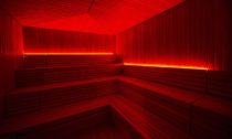 Národní sauna na střeše Národního divadla