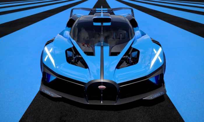 Bugatti představilo okruhový speciál Bolide s extrémním zrychlením i designem