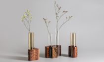 Doplňky do interiéru z karlovarského vřídlovce od Ateliéru designu nábytku a interiéru UMPRUM