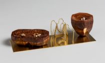 Doplňky do interiéru z karlovarského vřídlovce od Ateliéru designu nábytku a interiéru UMPRUM
